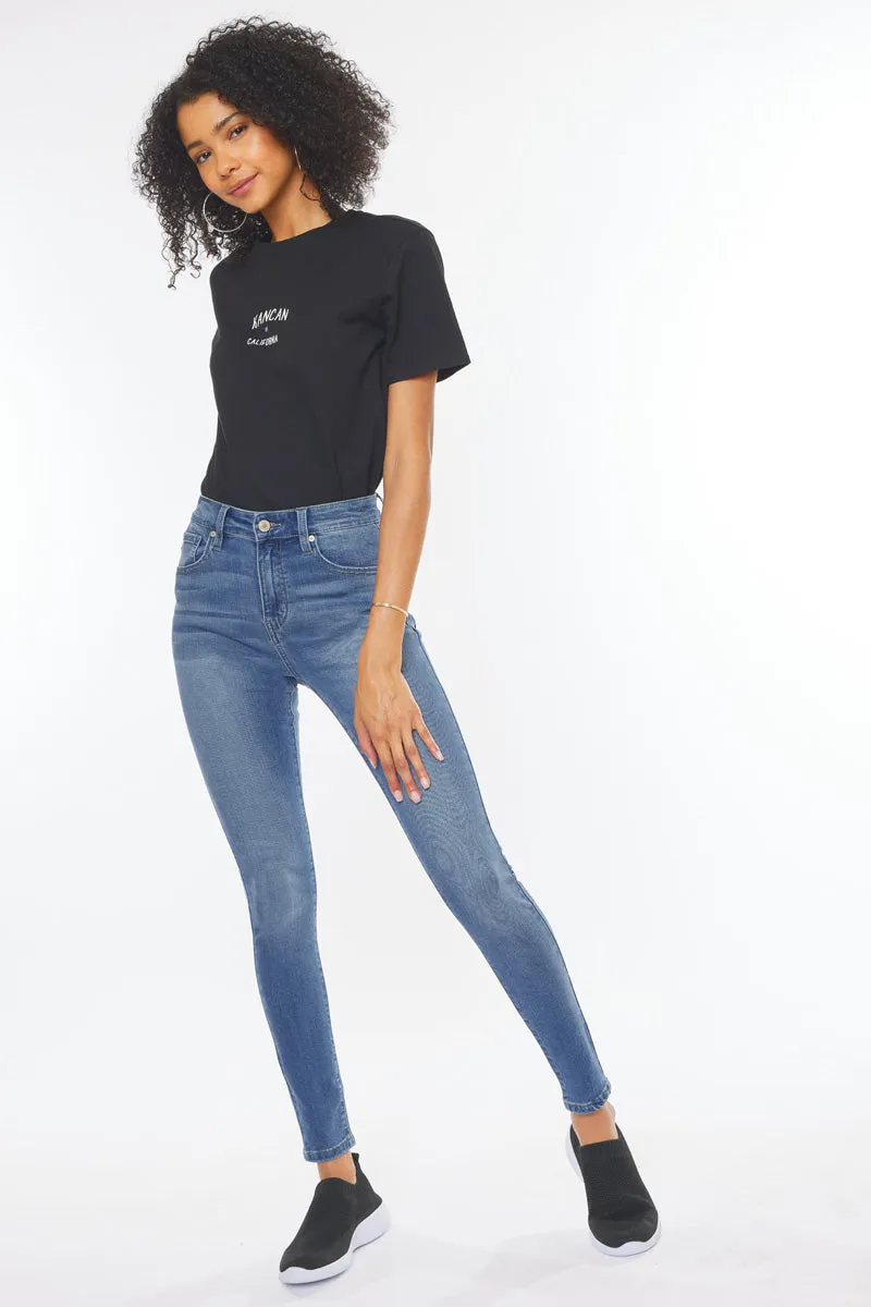 Nadine High Rise Super Skinny Jeans