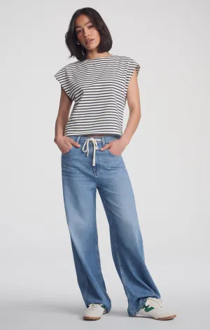 NELLA WIDE LEG IN LIGHT BLUE WELL BLUE