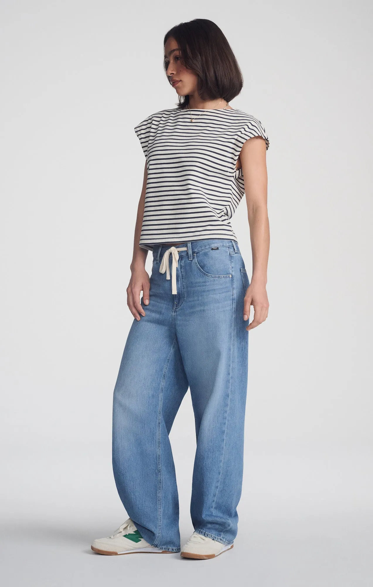 NELLA WIDE LEG IN LIGHT BLUE WELL BLUE