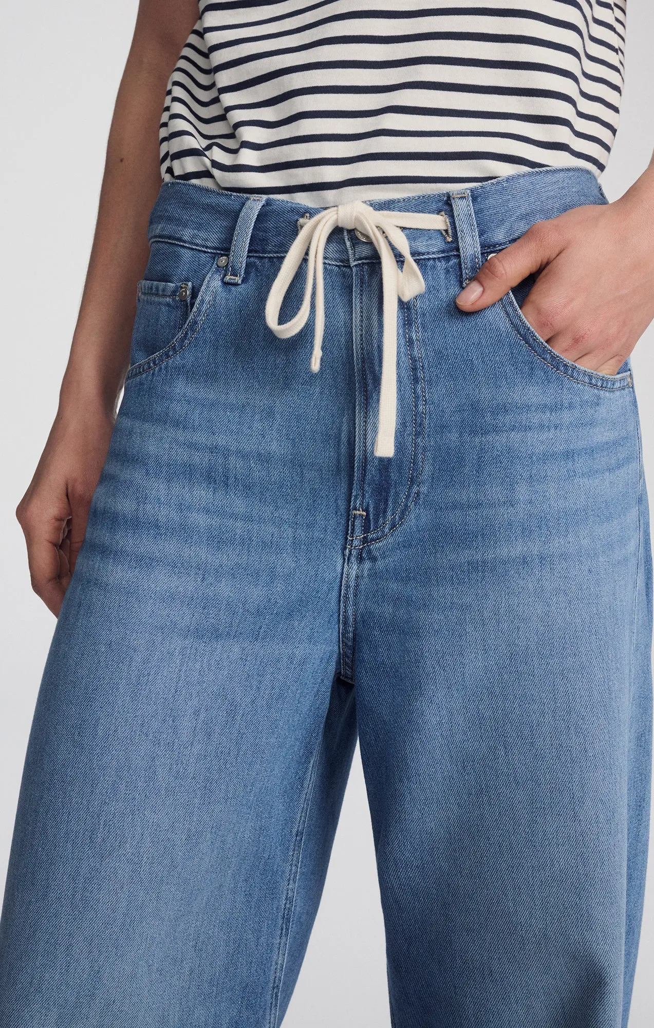 NELLA WIDE LEG IN LIGHT BLUE WELL BLUE