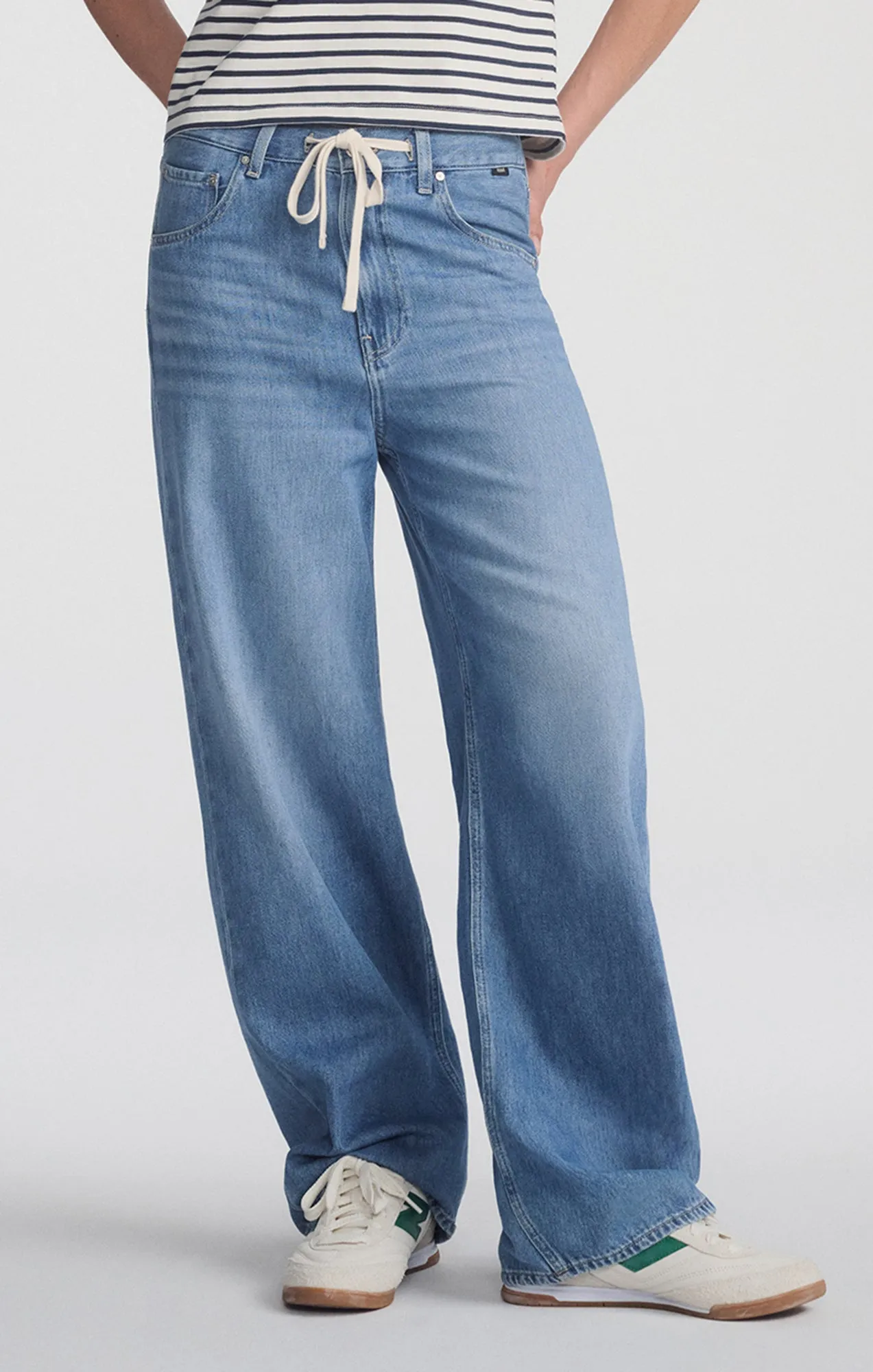 NELLA WIDE LEG IN LIGHT BLUE WELL BLUE