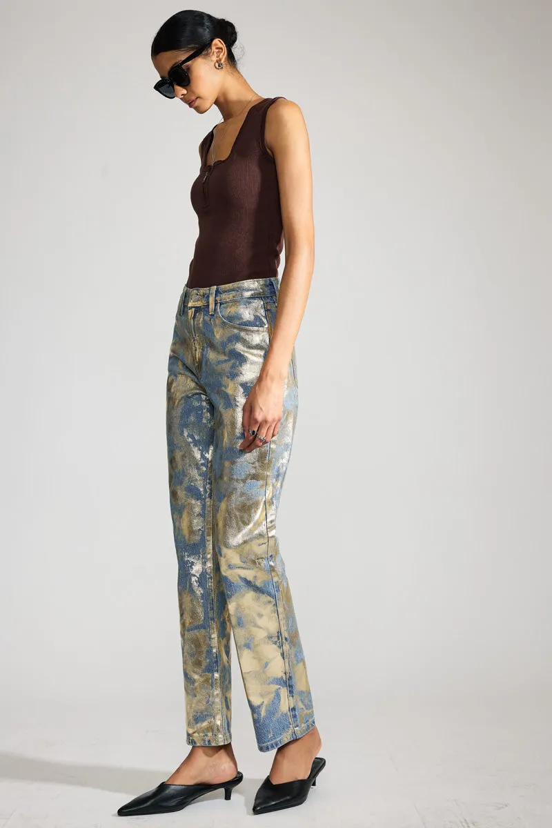 Nerissa  Premier High Rise Straight Jeans