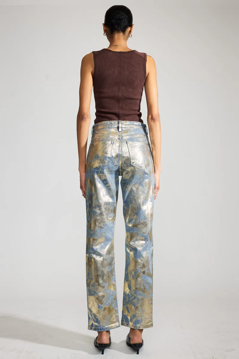 Nerissa  Premier High Rise Straight Jeans
