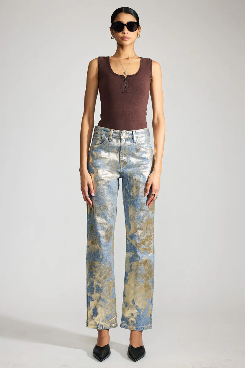 Nerissa  Premier High Rise Straight Jeans