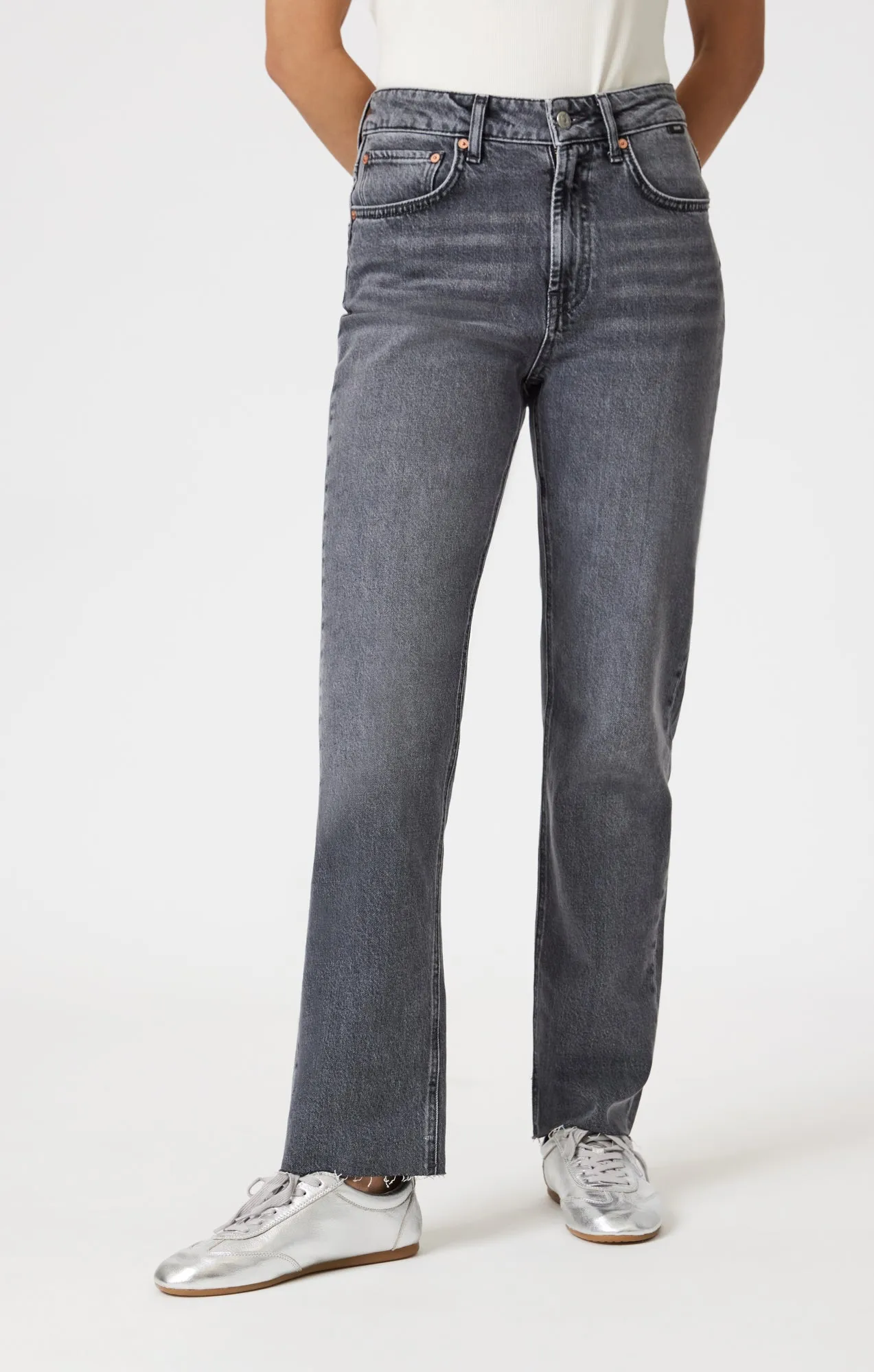 NEW YORK STRAIGHT LEG IN MID SMOKE CLASSIC BLUE