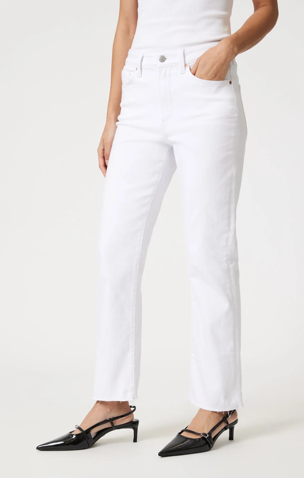 NEW YORK STRAIGHT LEG IN WHITE FLEX BLUE