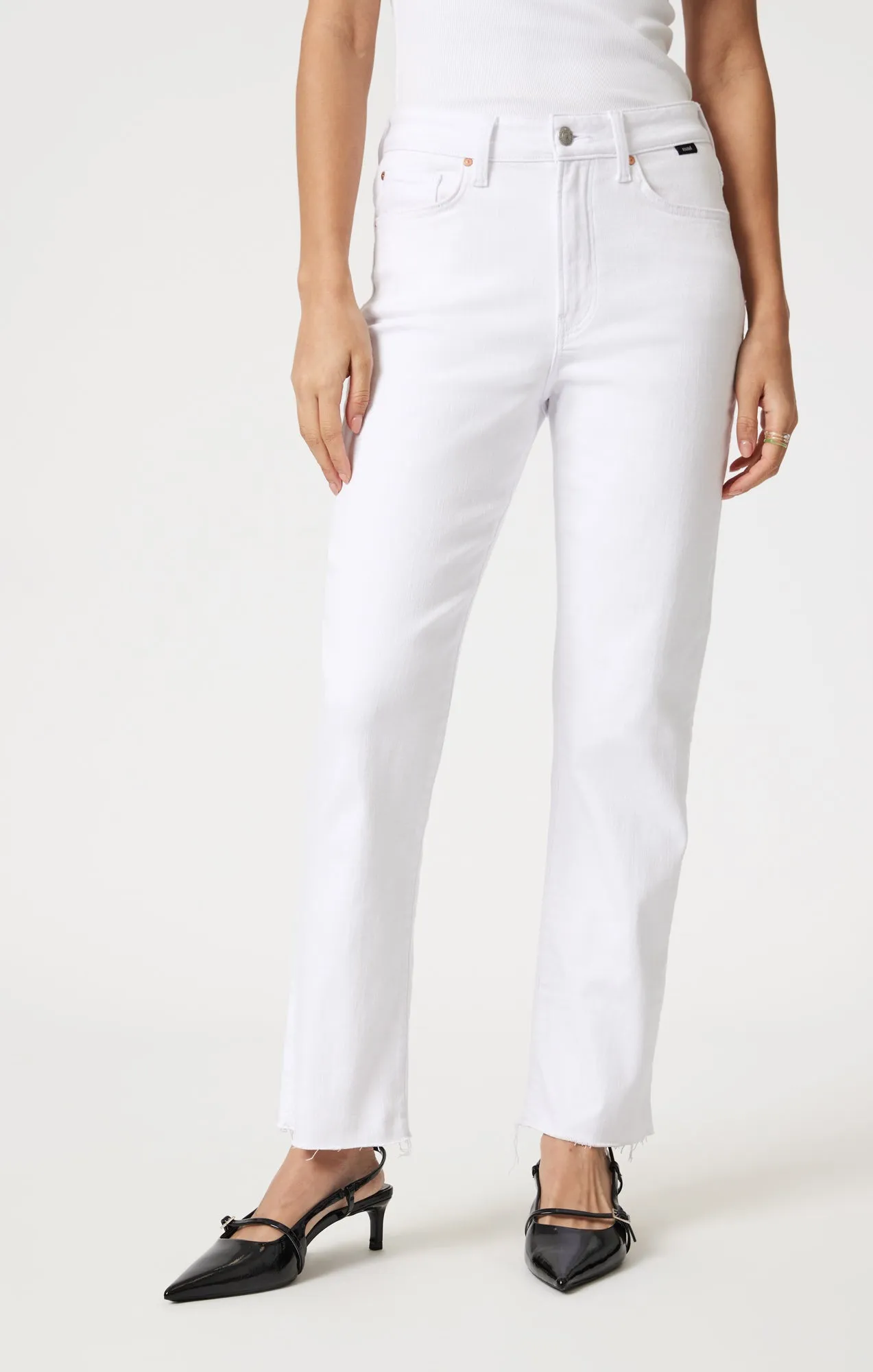 NEW YORK STRAIGHT LEG IN WHITE FLEX BLUE