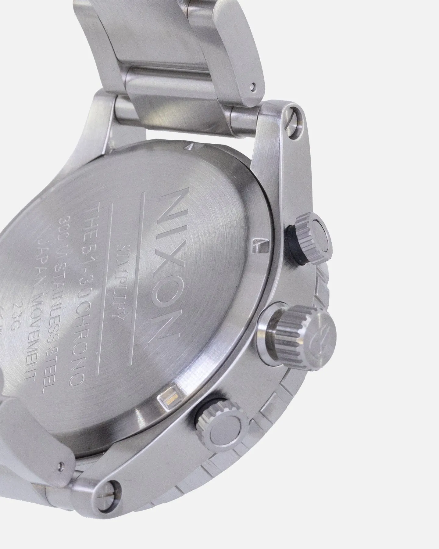 Nixon 51-30 Chrono Watch Silver/Turquoise
