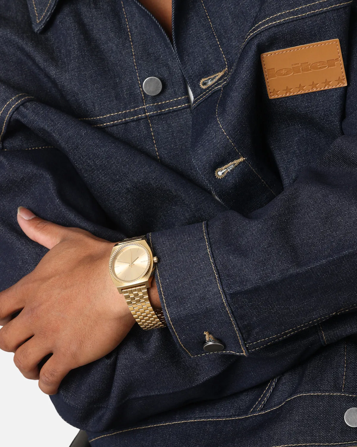 Nixon Time Teller SMU Watch Gold/Gold