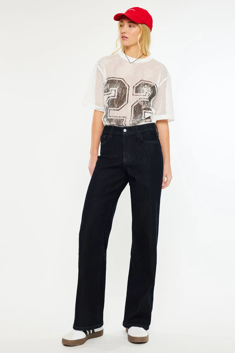 Norie High Rise Wide Leg Jeans