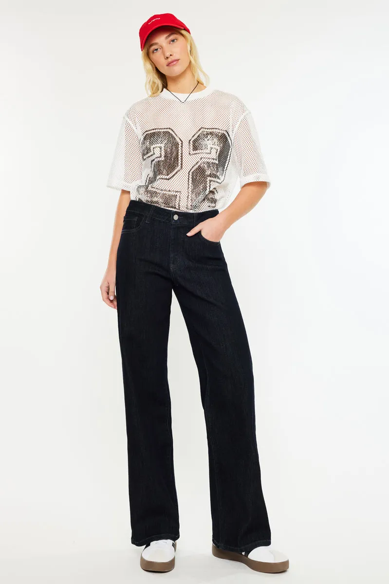 Norie High Rise Wide Leg Jeans