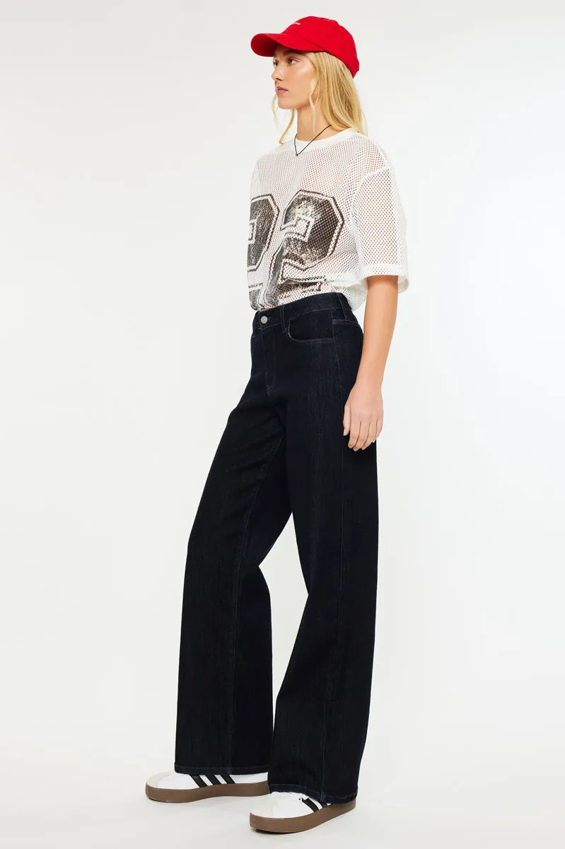 Norie High Rise Wide Leg Jeans