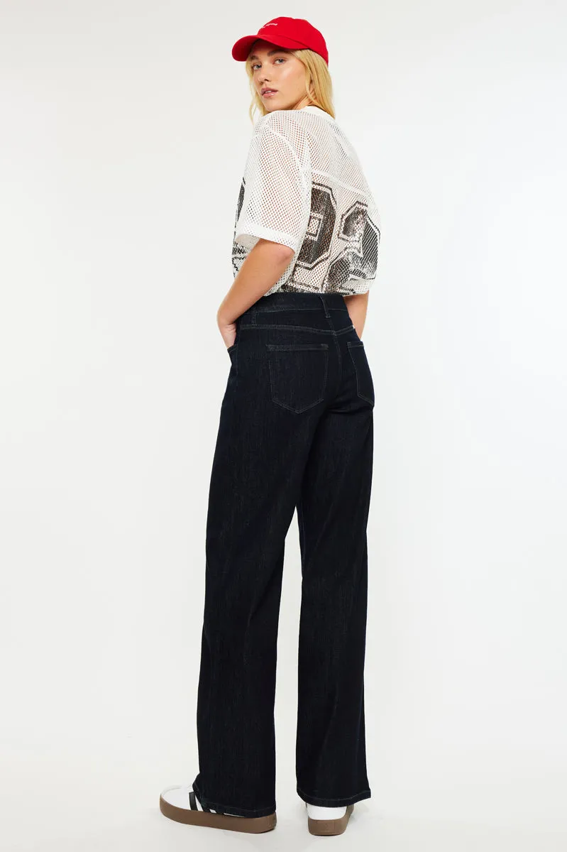 Norie High Rise Wide Leg Jeans