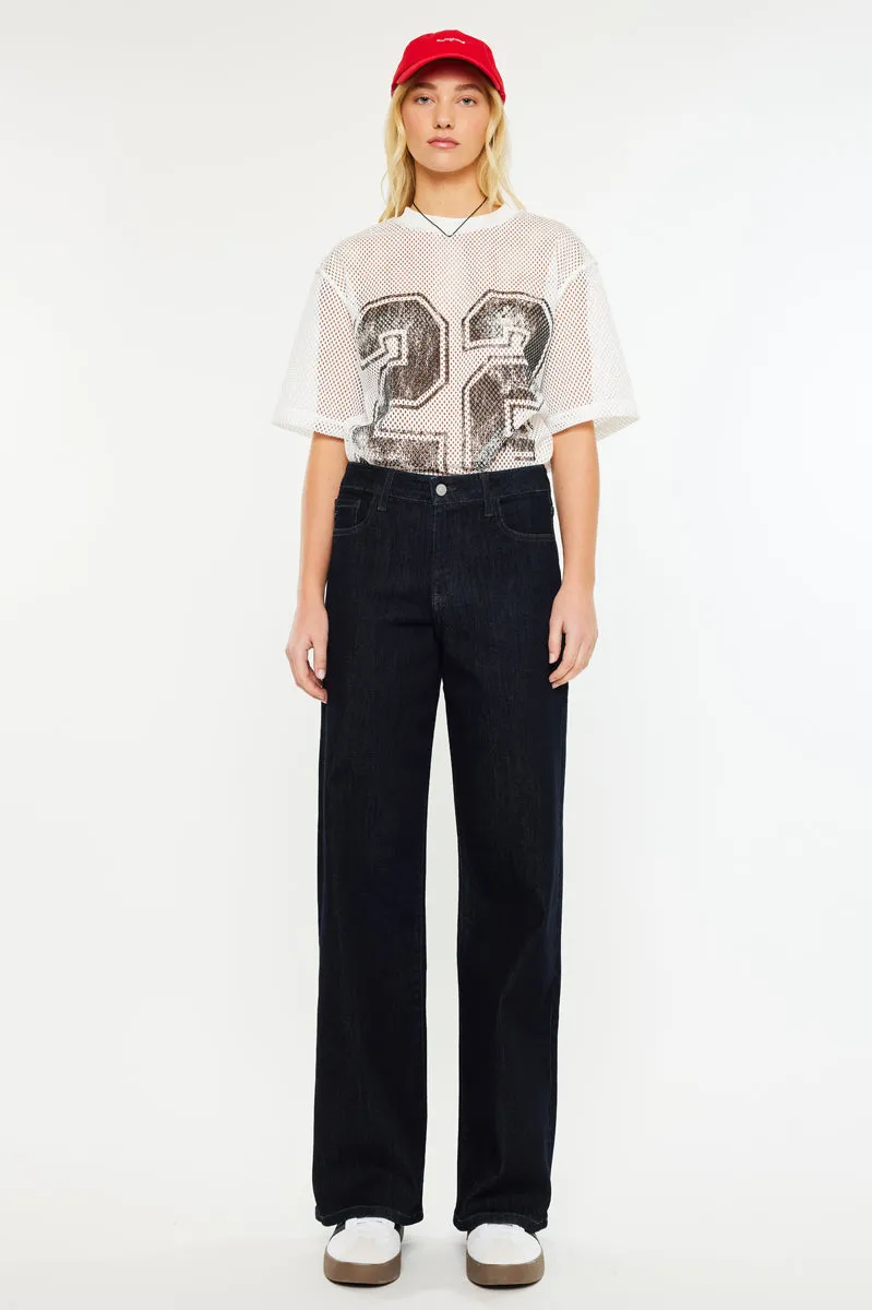 Norie High Rise Wide Leg Jeans