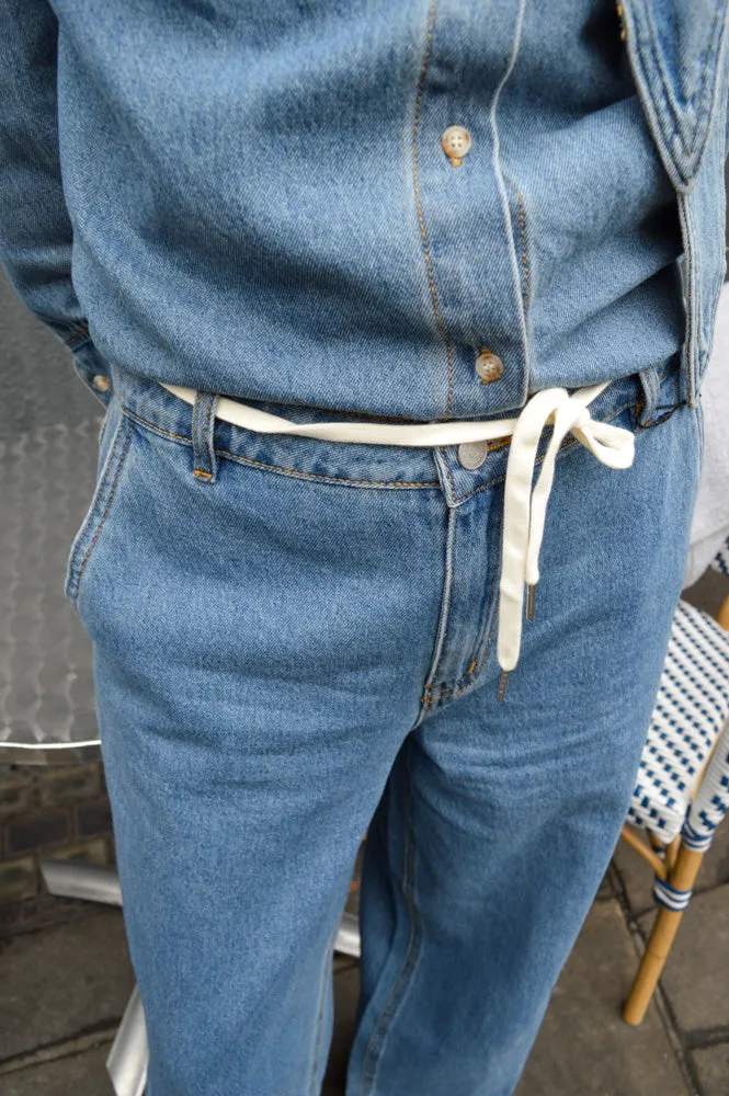 Object Neel Medium Blue Denim Jeans
