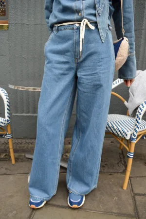 Object Neel Medium Blue Denim Jeans