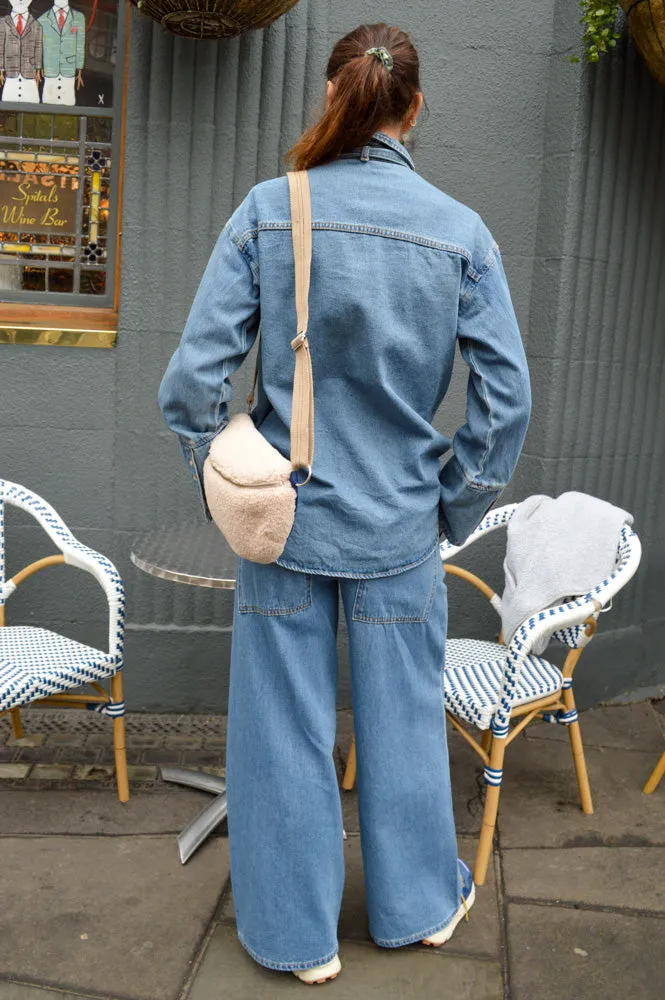 Object Neel Medium Blue Denim Jeans