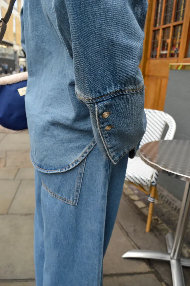 Object Neel Medium Blue Denim Jeans