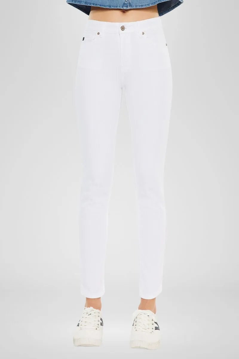 Paige High Rise Ankle Skinny Jeans