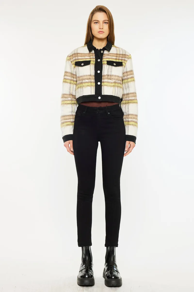Paige High Rise Ankle Skinny Jeans