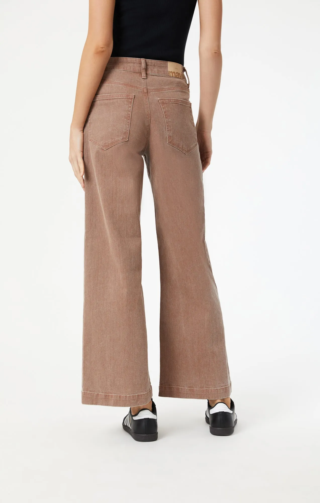 PALOMA WIDE LEG IN ROSE NATURAL DYE