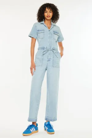 Paula Wide Leg Coveralls