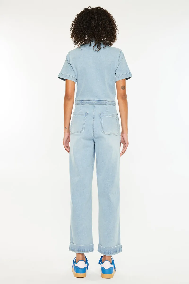 Paula Wide Leg Coveralls