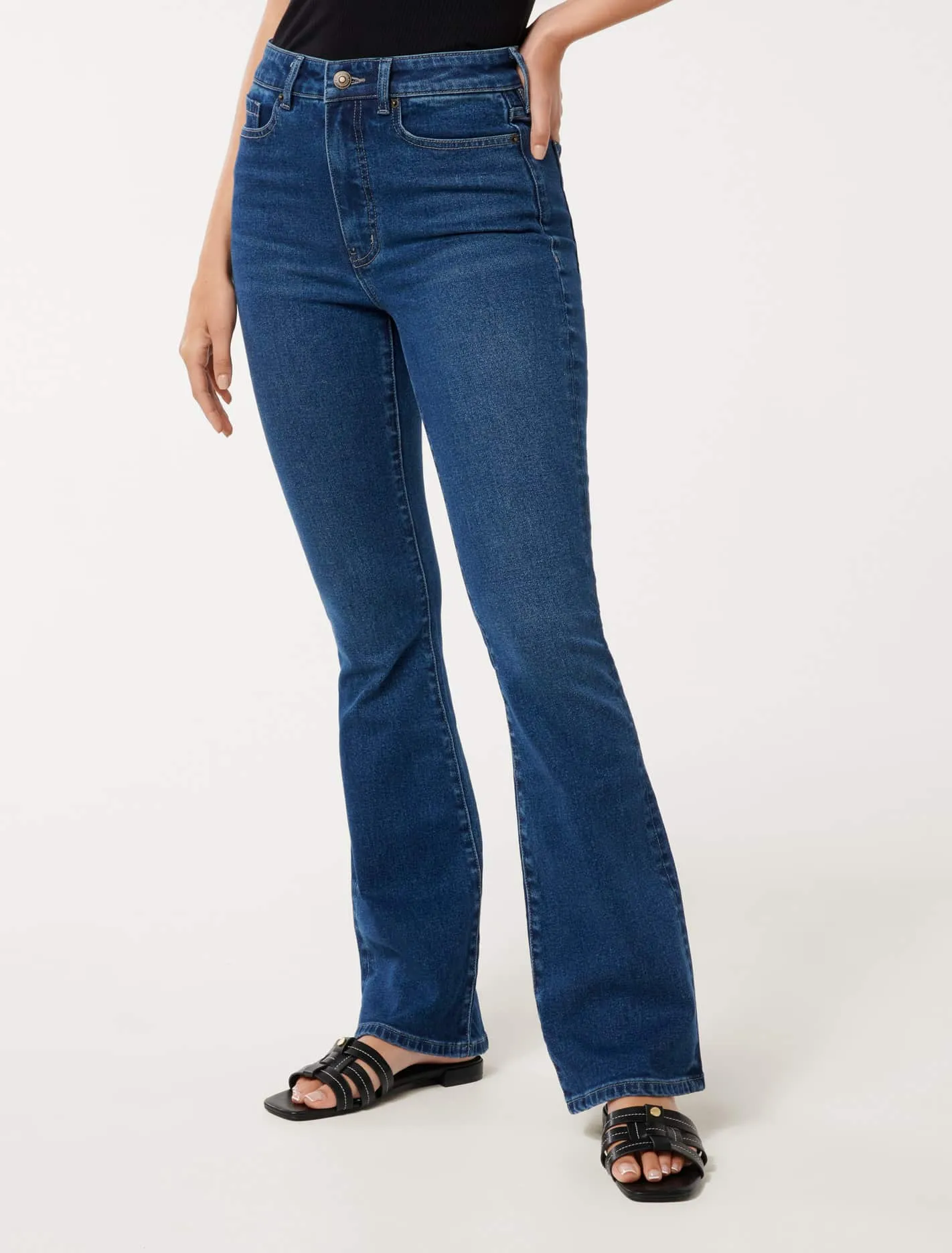 Phoebe Skinny Flare Jeans