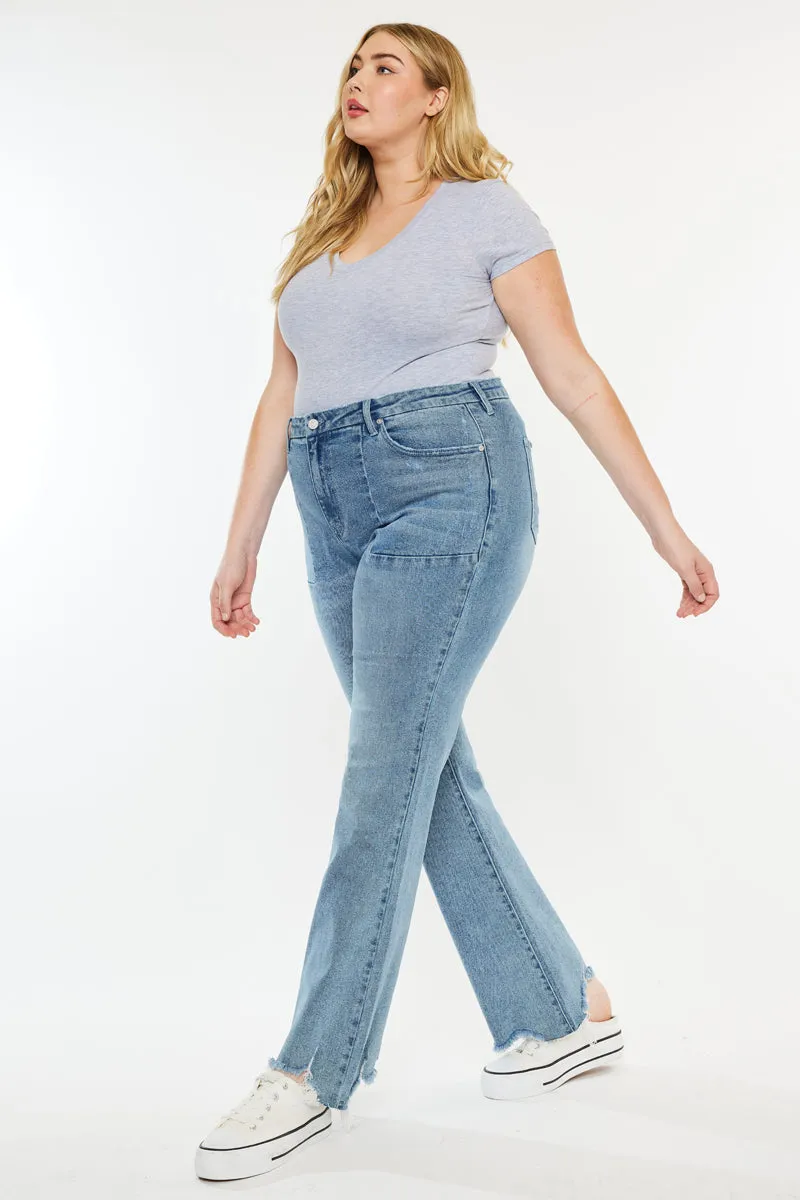Poppy  High Rise Flare Petite (Plus Size)