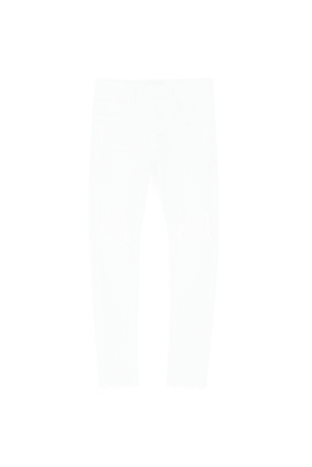 Purple Brand Dropped Mid Rise Tapered Jeans - LIGHT INDIGO BLOWOUT