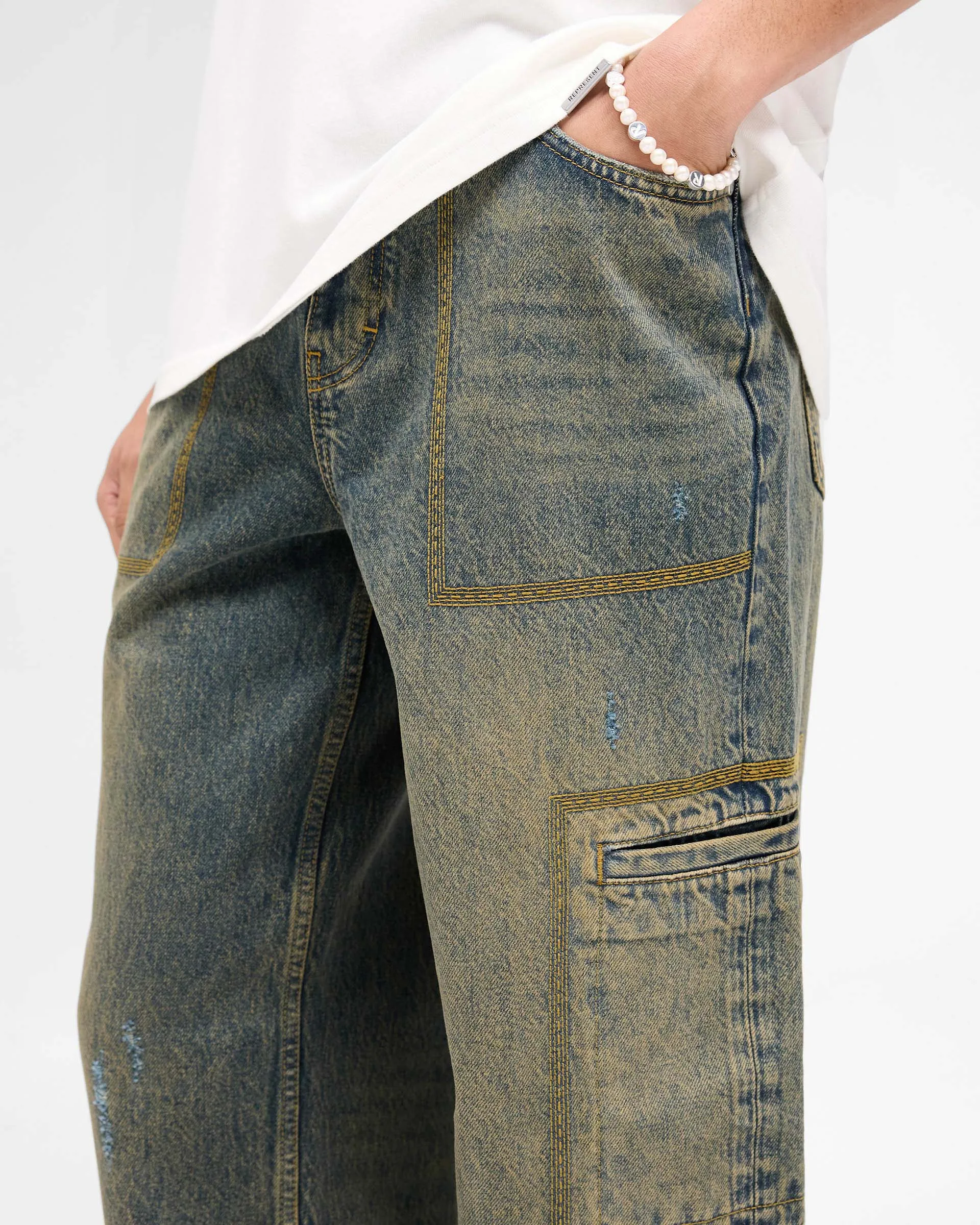 R3 Drive Denim - Tobacco Blue