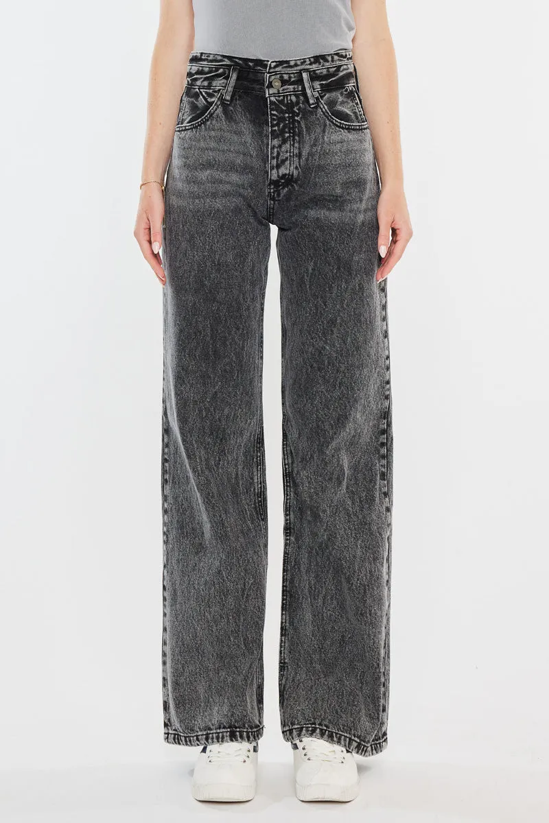 Raila Ultra High Rise 90's Flare Jeans