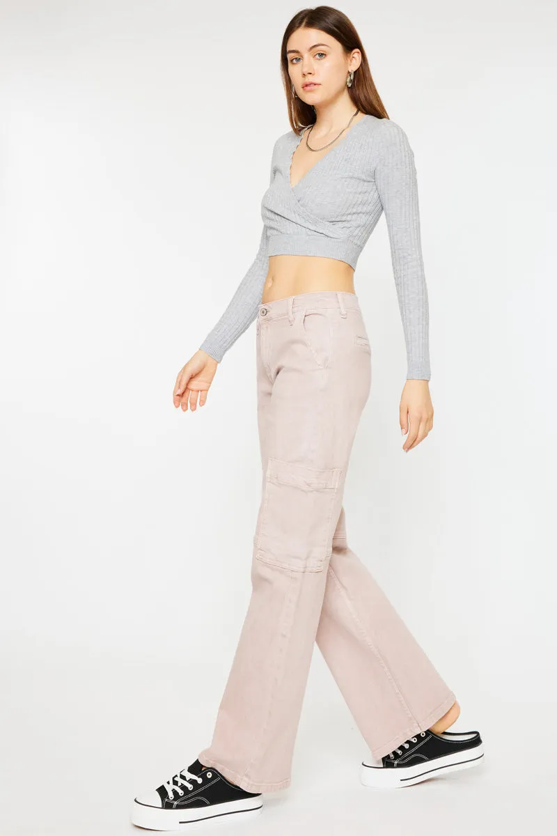 Rain Low Rise Knee X-Cargo Jeans