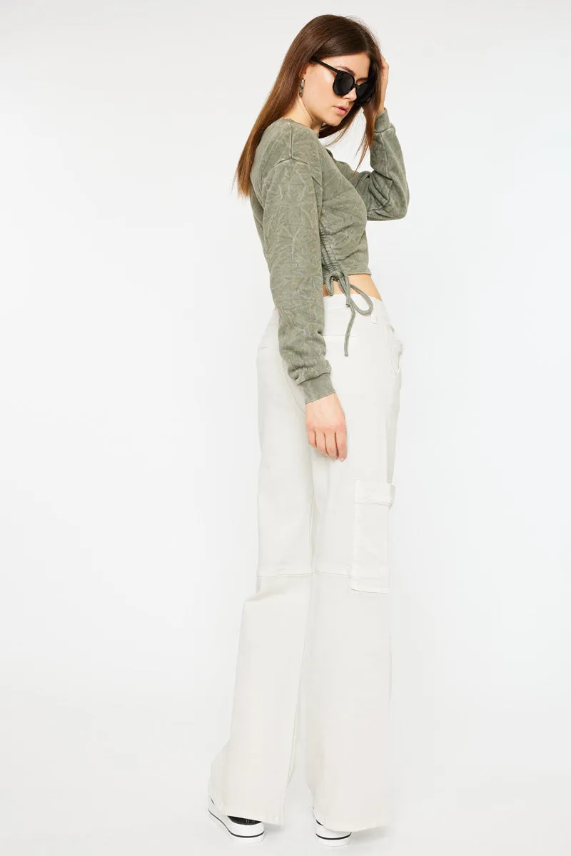 Rain Low Rise Knee X-Cargo Jeans