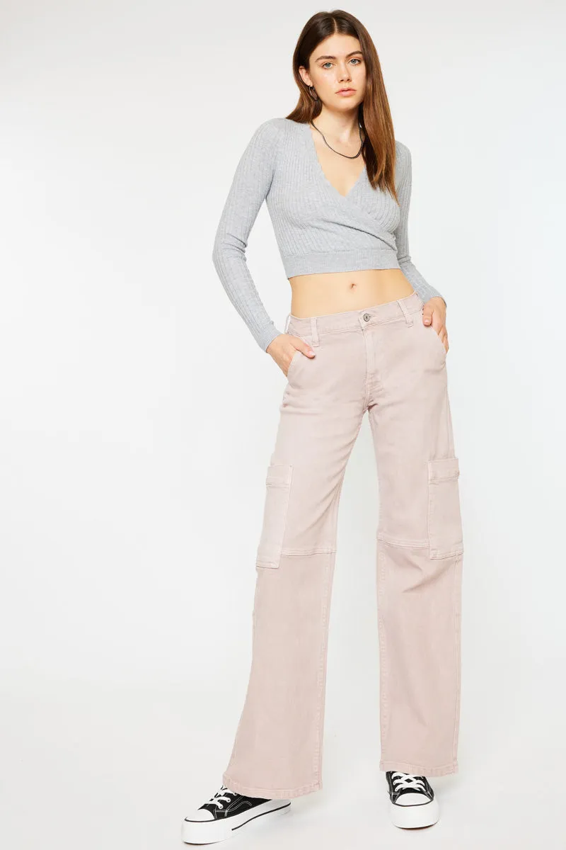 Rain Low Rise Knee X-Cargo Jeans
