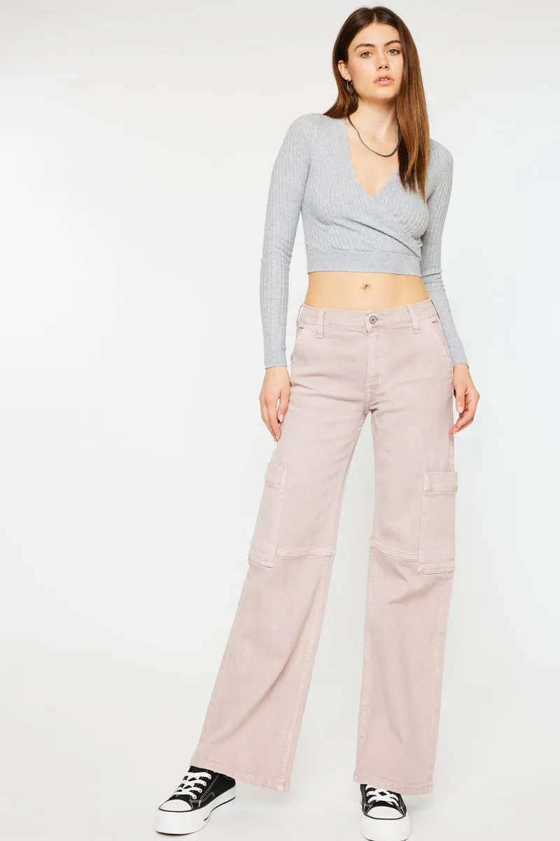 Rain Low Rise Knee X-Cargo Jeans