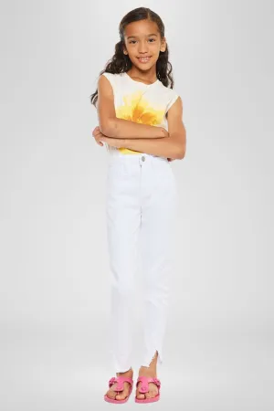 Rio High Rise Ankle Skinny Kid Jeans