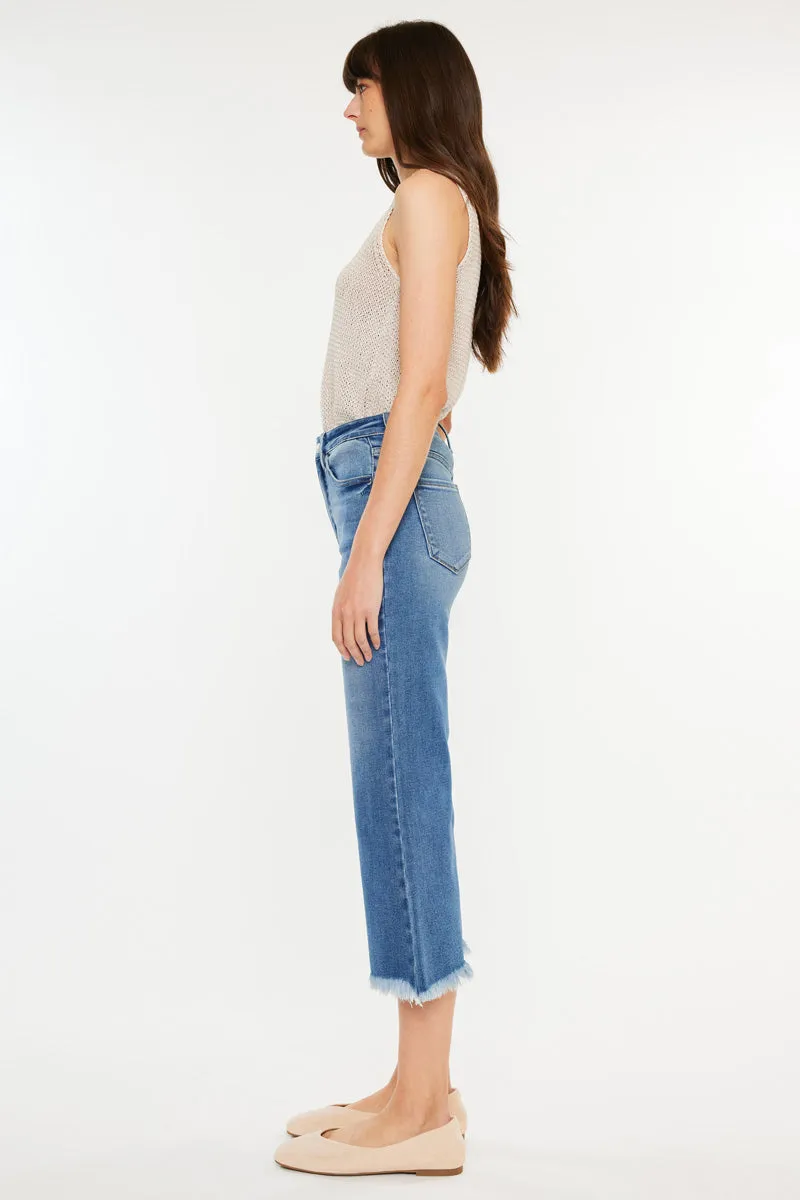 Rixby High Rise Capri Flare