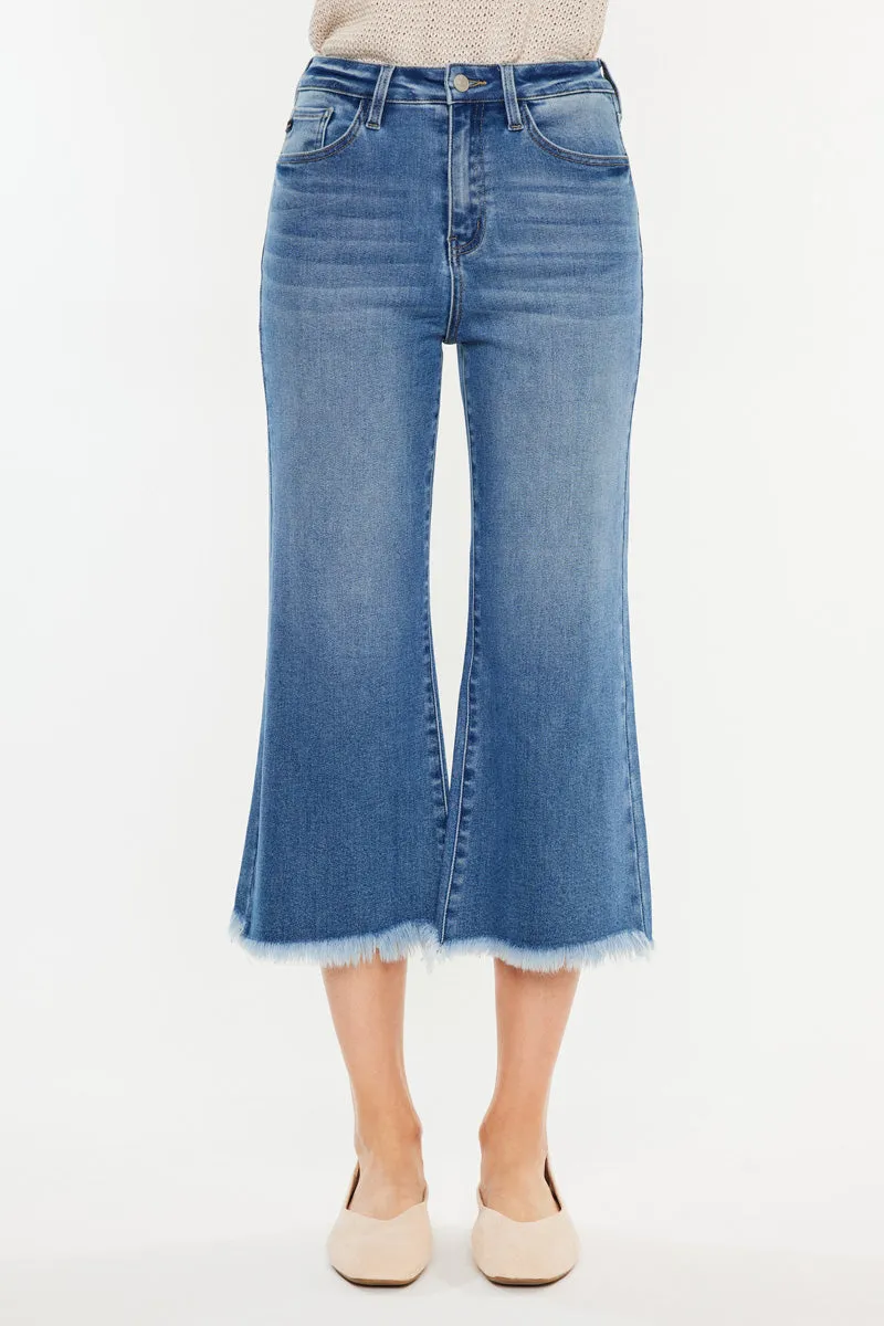 Rixby High Rise Capri Flare