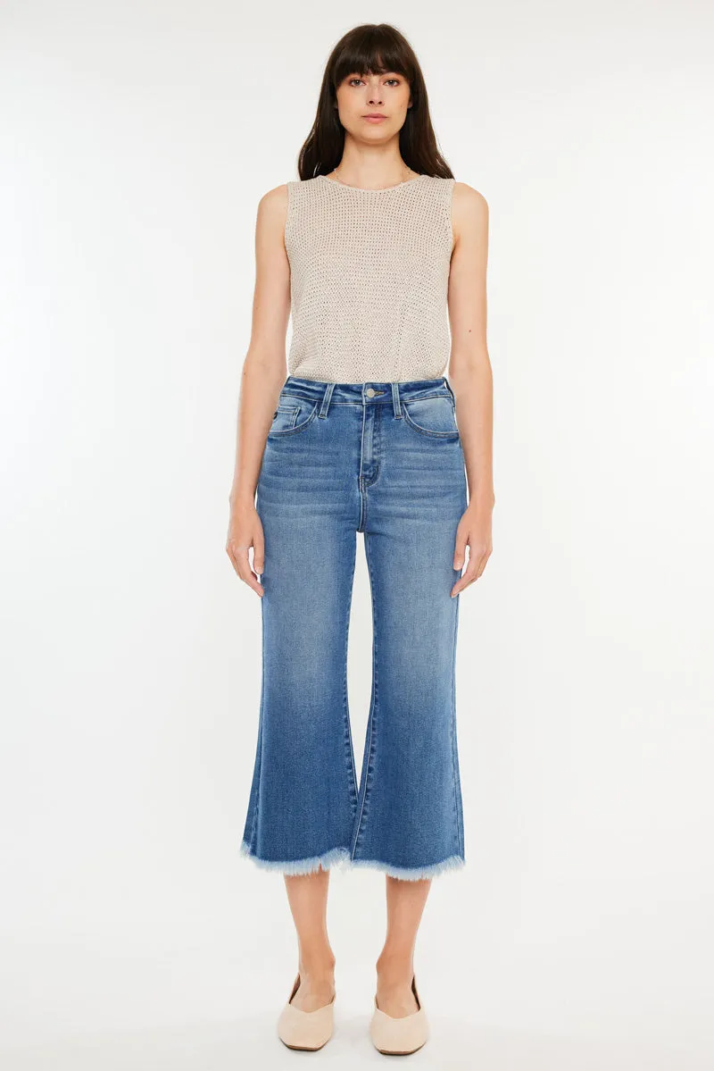 Rixby High Rise Capri Flare