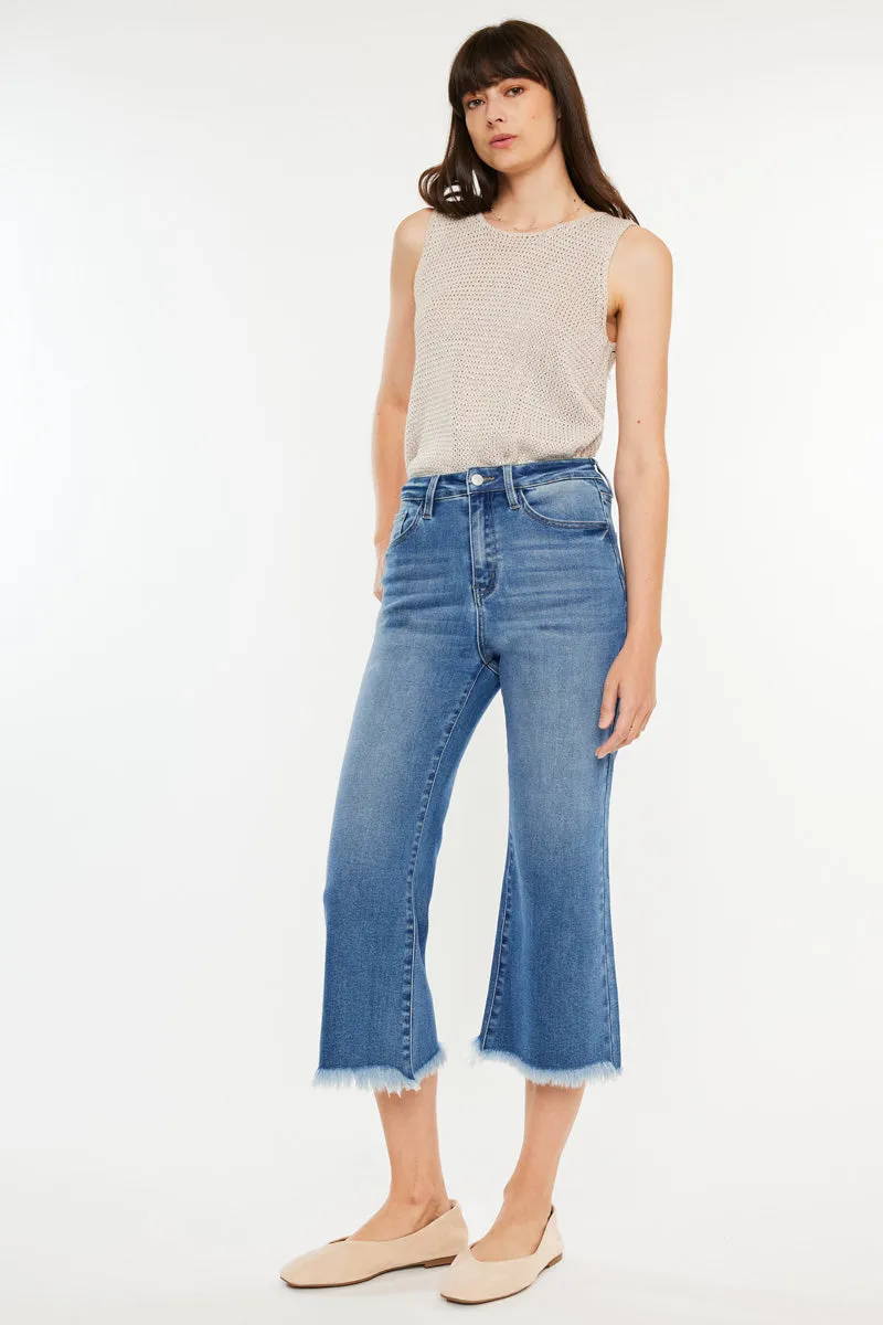 Rixby High Rise Capri Flare