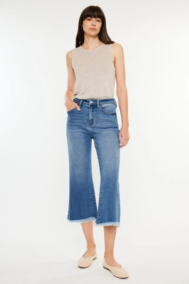 Rixby High Rise Capri Flare