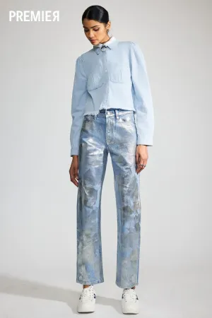 Roberta Premier High Rise Straight Jeans