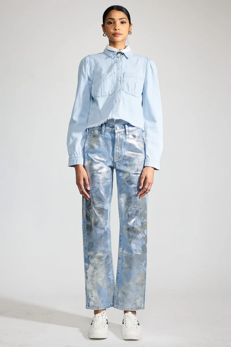 Roberta Premier High Rise Straight Jeans