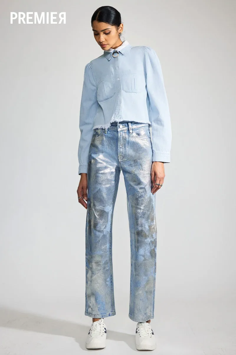 Roberta Premier High Rise Straight Jeans