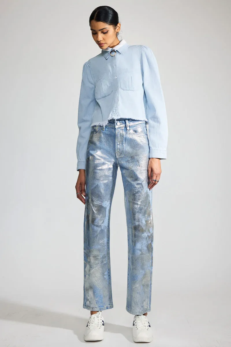 Roberta Premier High Rise Straight Jeans