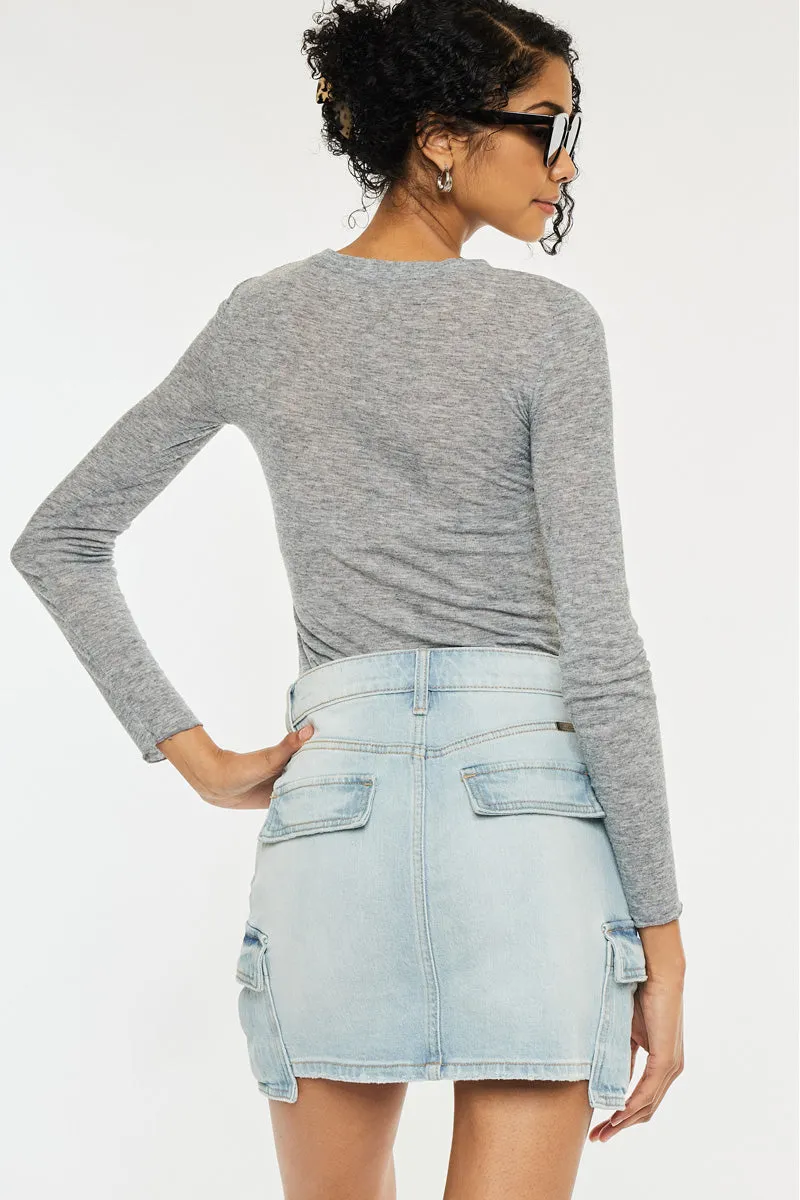 Rosetta Cargo Mini  Skirt