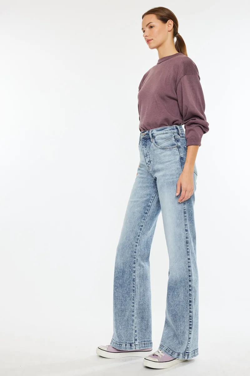 Roxana Ultra High Rise 90's Flare Jeans