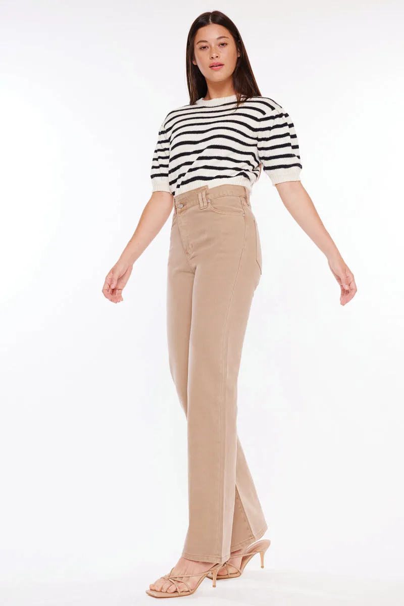 Sandy High Rise 90's Straight Jeans