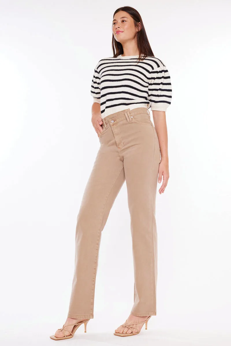 Sandy High Rise 90's Straight Jeans